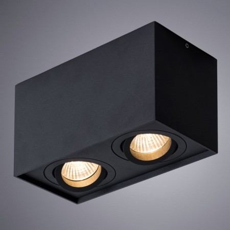 Factor lamp, 2x50W GU10, black color-1