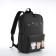 Young backpack from textiles on lightning, waterproof, 4 pockets, color gray color