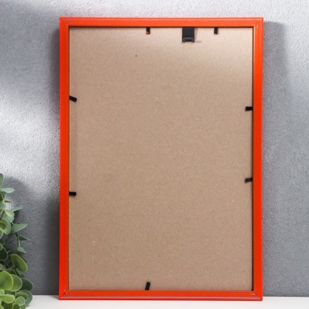 Photo frame plastic 21x30 cm orange (103)-1