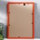 Photo frame plastic 21x30 cm orange (103)