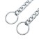 Collar - Metallic stranding single, 60 cm, wire thickness 3 mm, flat link