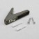 Furniture hook Cappio fawn, one -rod, graphite