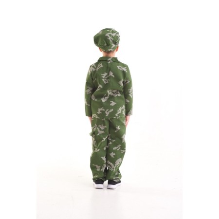Border Guard carnival costume, beret, jacket, pants, 8-10 years old, height 140-152 cm-2