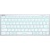 Keyboard A4Tech FSTYLER FX61 White USB Slim Led (FX61 White)