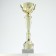 Cup 151C, award figure, gold, stand stone, 22 x 7 x 5 cm.