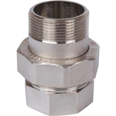 Detacible connection Stout SFT-0045-000112, American, 1 1/2 ", nickelized brass-1