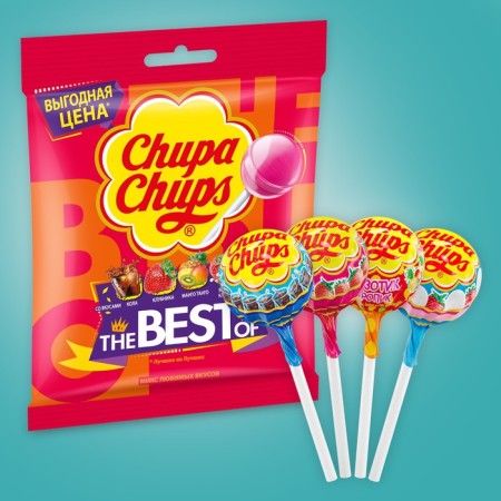Caramel SHUPA-Chups The Best of, 12g*10