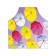 Apron kitchen with a photo print "Rainbow from umbrellas", adjustable, size OS