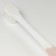 Baby toothbrush with soft bristles, nylon, pink color