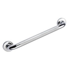 Bath handrail with an anti -slip surface of chrome 45 cm