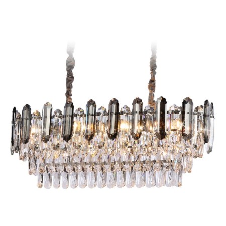 Crystal chandelier with Ambrella Light, Traditional, TR5199, E27, Color Chrome