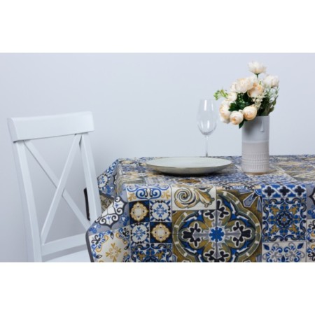 Tables "Alba" mosaic, 120x140 cm, blue