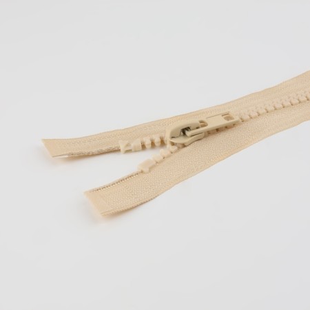 Lightning "Tractor", No. 8, connective, locking machine, 100 cm, ivory color-1