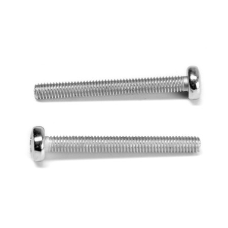 Screw, with a semicircular head, galvanized, din7985, m4x35 mm, 1000 pcs-1