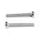 Screw, with a semicircular head, galvanized, din7985, m4x35 mm, 1000 pcs