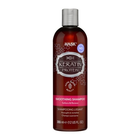 Hask hair shampoo "Given smoothness", with keratin protein, 355 ml