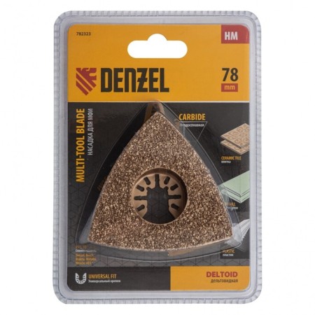 Denzel 782323 MFI Nazadka, Veltavodid grinding, HM, tiles and wood, 78 mm-3