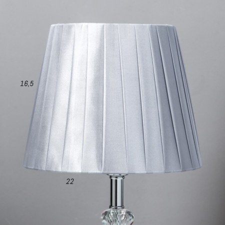 Board lamp 16884/1 E27 40W chrome 22x22x35 cm Risalux-3