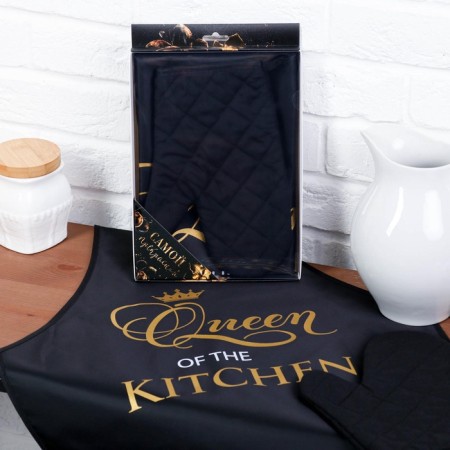 Gift set of "The most beautiful": a kitchen apron and a grasp-2