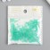 Glass 8/0 "Matte translucent. Emerald tear" 10 g