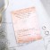 A wedding invitation in the craft envelope "Kraft"