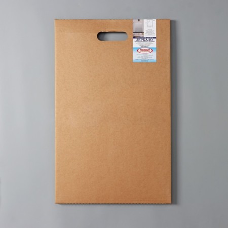 Mirror in a bathroom with a shelf, rectangular, 35 × 50 cm-7