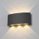 Elektrostandard lamp, 6 W, LED, 3000K, 410 LM, IP54, wall, Techno 1551 Led Gray