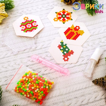 Aquamosaic "Jewelry for the Christmas tree"-2