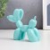 Souvenir Polystone "Air Ball - Dog" with pale blue 8x10x4 cm