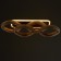 Chandelier from PDU 1141/4 LED+backlight 96W 3000K-6000K Dimmer gold 68x25x13 cm Bayerluux