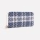 Women's wallet with lightning, blue color
