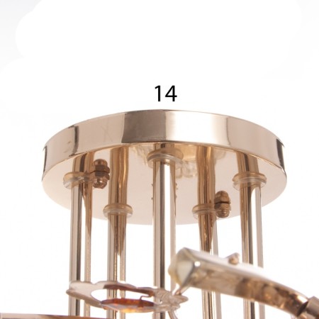 Barry chandelier 5x40W E27 Gold Model: 2612376-5