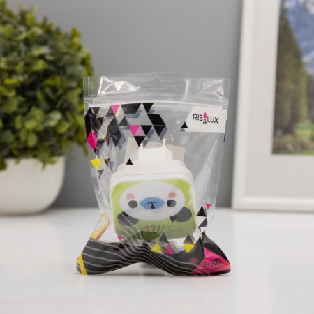Nightlight "Smiling Panda" 1W LED 7x8x9cm-3