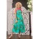 Sarafan female, size 42, turquoise color