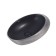 ABBER Bequem AC2107BS sink, invoice, 490x310x140 mm, black/silver color