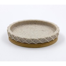 Joy Home soap dish, Polyirez, with bamboo