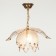 Lamp Bayerlux "Lessons" 1x40W E27 gold 38x38x65 cm