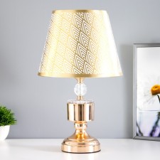 LUANA Table lamp E27 40W gold 25x24x41 cm Risalux