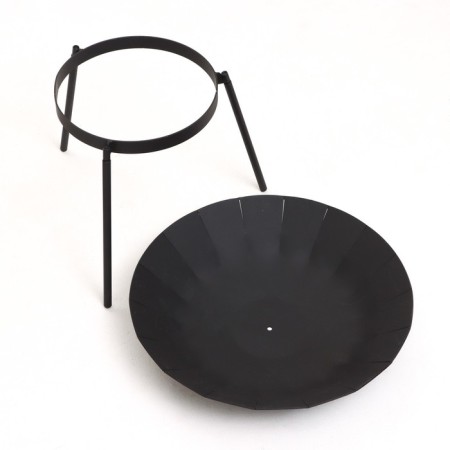 Olympic focus, metal thickness 3 mm, diameter 56 cm, height 46 cm-4