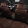 Auto-Cherkhly for Skoda Octavia A7 since 2013-2017, hatchback, sedan, station wagon, perforation, eco-leather, chocolate color