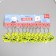 A keychain plastic reflective "Eikh on a branch" 5.5x4.8 cm