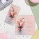 Highlight "Happy Wedding Day!" Pink roses, 8x16.3 cm