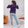 Female Hoods Dizzy, size 56, purple color