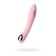 Vibrator with electrical stimulation Tesla G-Point, silicone, pink color, 21 cm