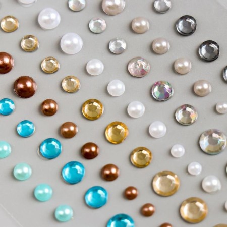 Halfusins ​​adhesive "Winter walk" 120 pcs-2