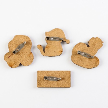 Wooden icon "Absolute", a set of 4 pieces-2