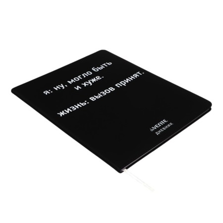 The universal diary for grade 1-11, well, it could be worse, ”integrated cover, artificial leather, silkography, liesse, 80 g/m2-1