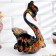 Brother Swan, 22 × 18 × 28 cm, with buckets 6 pcs, Khokhloma