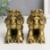 NECSK Polystone "Piyao" for bronze set 2 pcs 9x5.3x8.5 cm