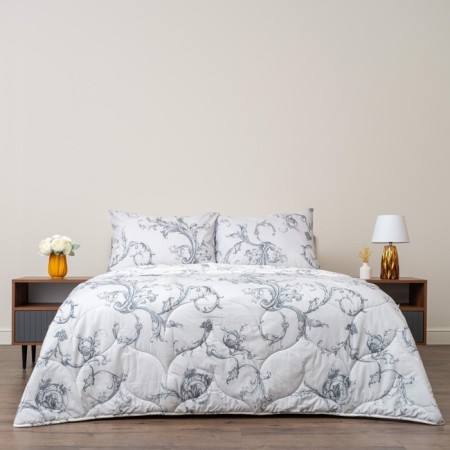 Set 1.5 joint venture: blanket 145x220 cm, sheet 150x220 cm, pillowcases 50x70 cm - 1 pcs-3